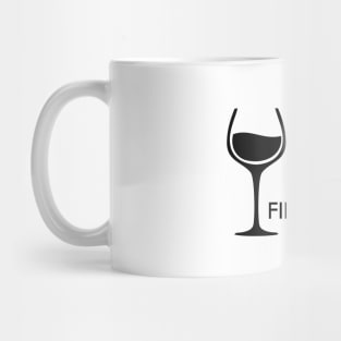 Is There Wine At The Finish Line? Mug